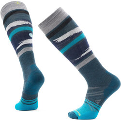 Smartwool Ski Full Cushion Midnight Ski Over The Calf Socks - Twilight BLue