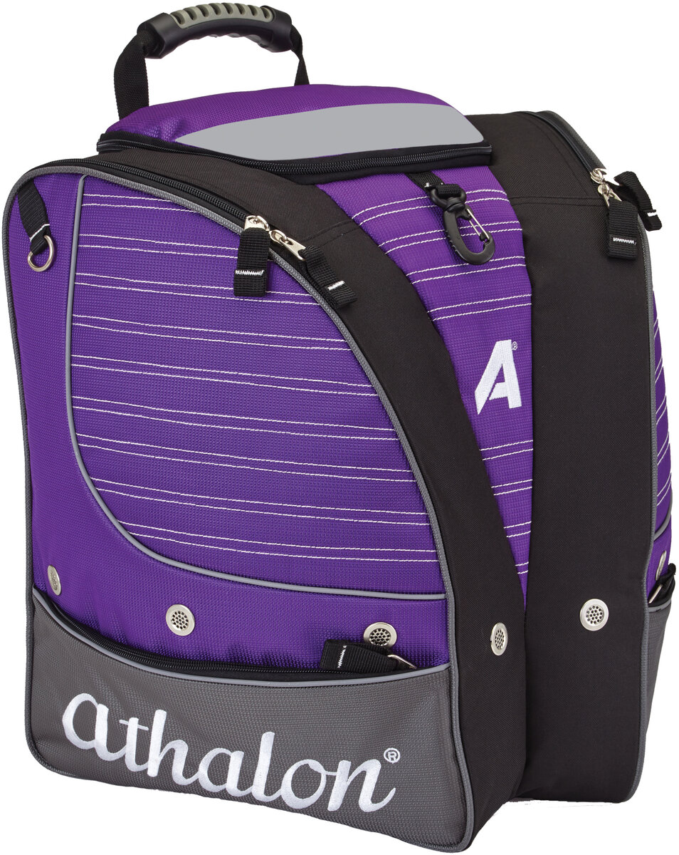 Athalon TriAthalon Boot Bag Purple/Gray Maine Bike Shop Gorham Bike & Ski