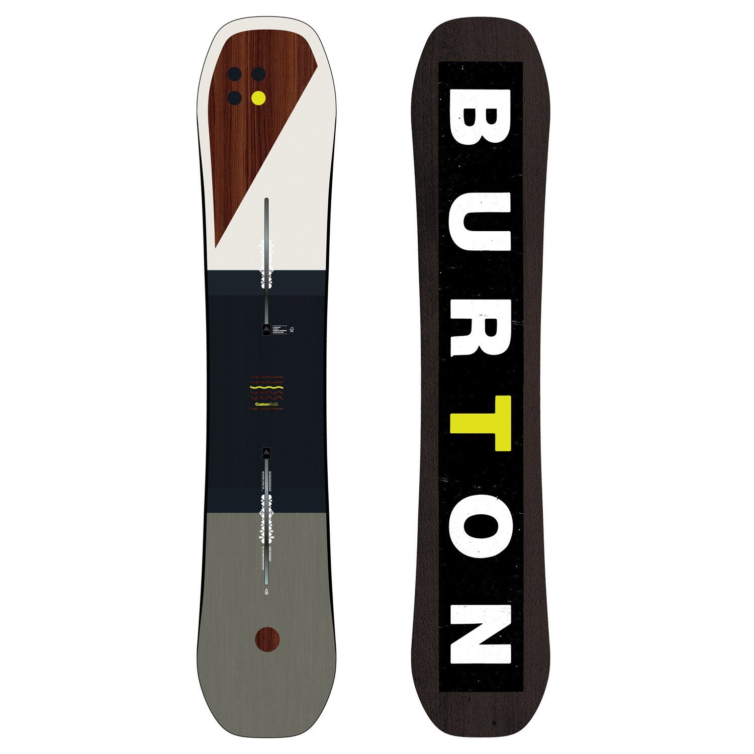 Ophef tuin onze Burton Custom Flying V Snowboard - www.gorhambike.com