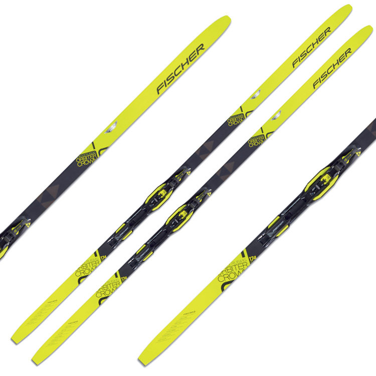 Fischer Orbiter EF IFP Waxless Cross Country Skis Maine Bike Shop