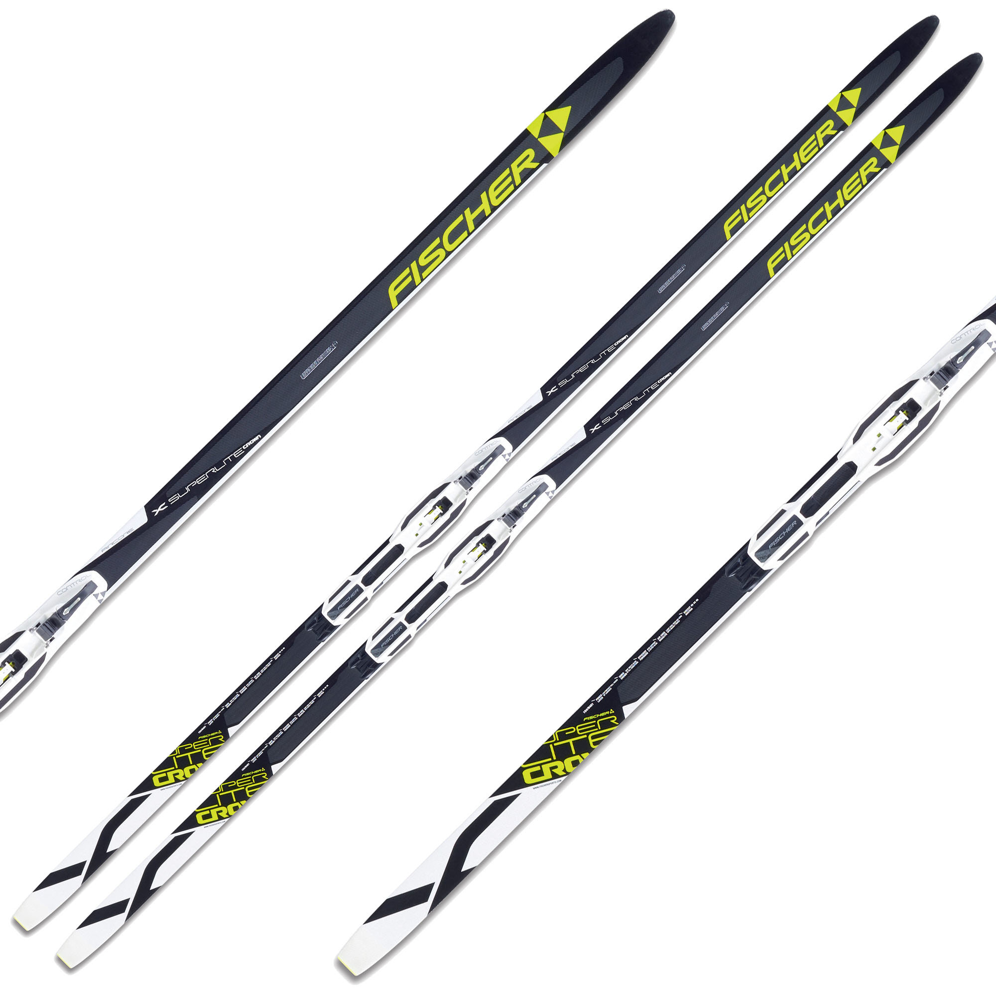 Fischer Superlite Crown EF IFP Waxlass Cross Country Skis - Maine