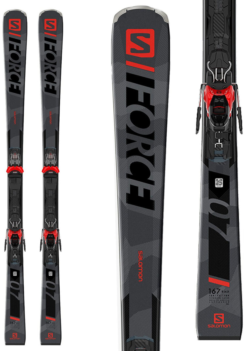 Salomon S/Force 7 Skis + M11 GW Bindings Maine Bike Shop Gorham