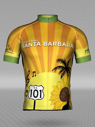 Bicycle Bob's Santa Barbara Sunburst Women's Jersey