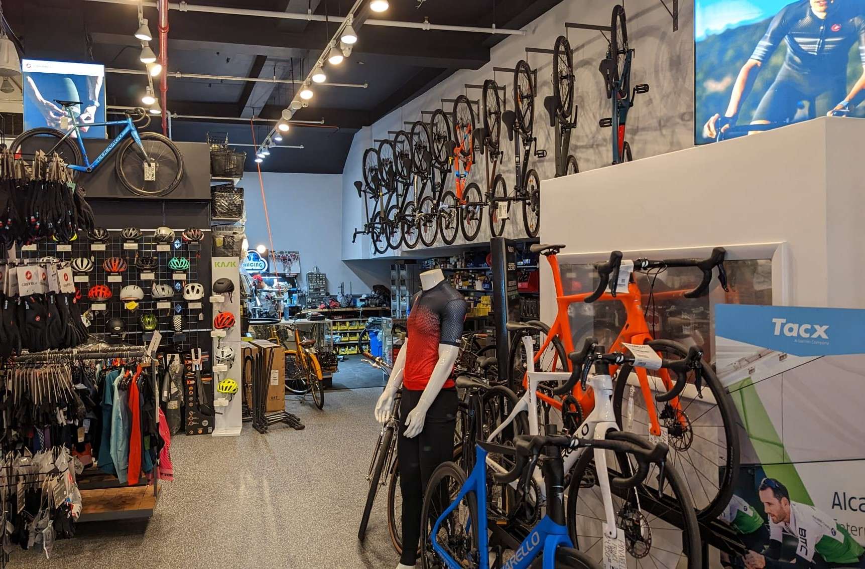 Echelon Cycles' showroom