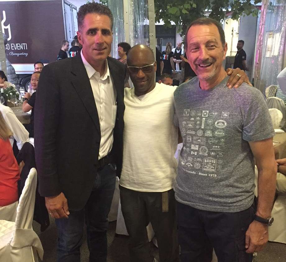 Pablo, Miguel Indurain, and Giorgio Andretta