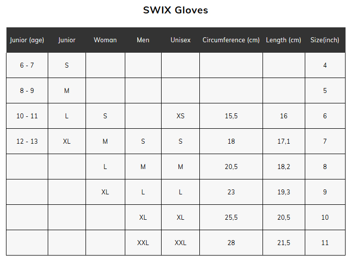 Swix JD Train Women's Glove Cyclery & Skis Bend, OR