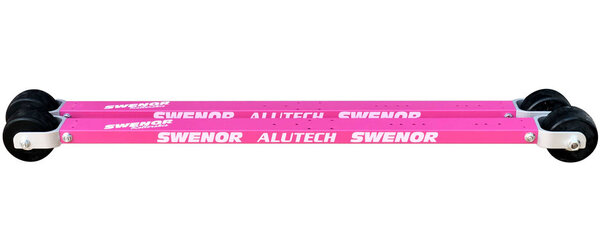 Swenor Alutech Classic Rollerskis - Pink Edition (#2 Wheels)