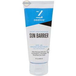 Zealios Sun Barrier SPF 45 Zinc Sunscreen