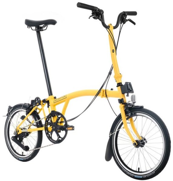 Brompton C Line 12 Speed Bumblebee Yellow High - Scratch And Dent