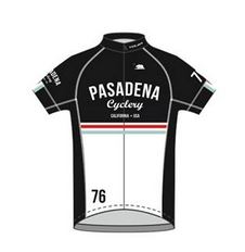 Pasadena Cyclery Jersey Men Race Short Sleeve