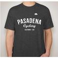Pasadena Cyclery MENS T-SHIRT VINTAGE BLACK