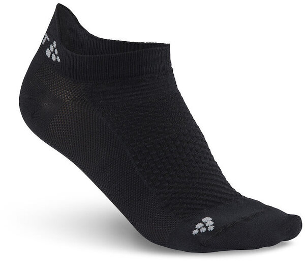 Craft Cool Shaftless 2-Pack Sock Color: Black