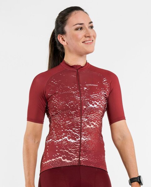 PEPPERMINT Cycling Co. Women's Plume Cherry Signature Jersey