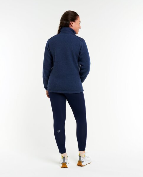 PEPPERMINT Cycling Co. Sherpas Pullover Sweater Navy Color: Navy