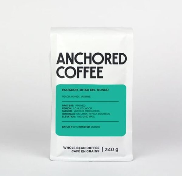 Anchored Coffee Ecuador, Mitad del Mundo Filter - Woodcock Cycle Works ...