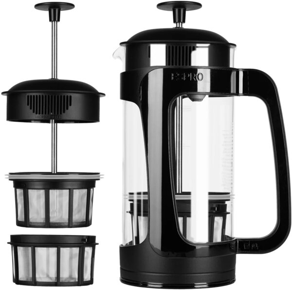 Espro P3 French Press Coffee Maker Color: Glass and Black