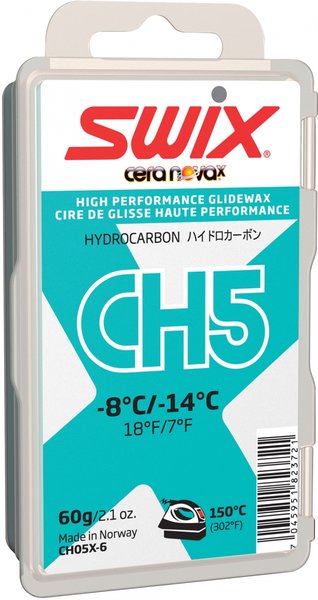 Swix CH5X Turqoise Hydrocarbon Wax, 60 g