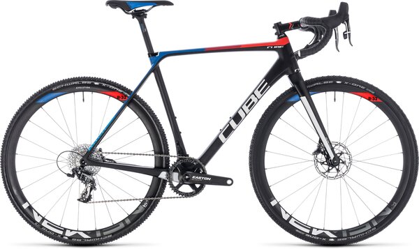 CUBE Bikes Cross Race C:62 SL Color: Black/Red/Blue