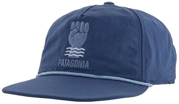 Patagonia Waterfarer Cap Keep The Stoke Stoked: Stone Blue