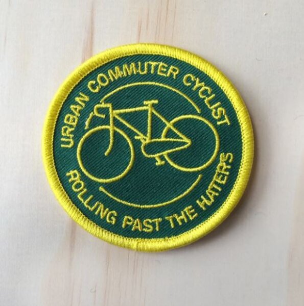 Bear Face General Store Patch - Urban Commuter Cyclist 
