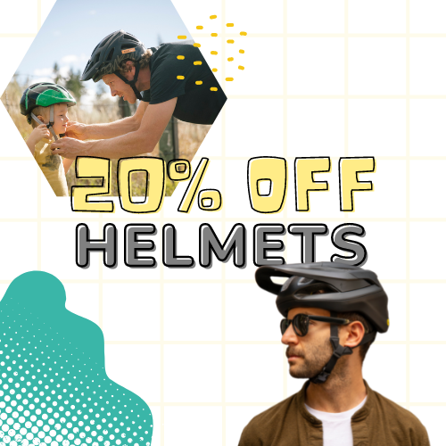 20% off helmets