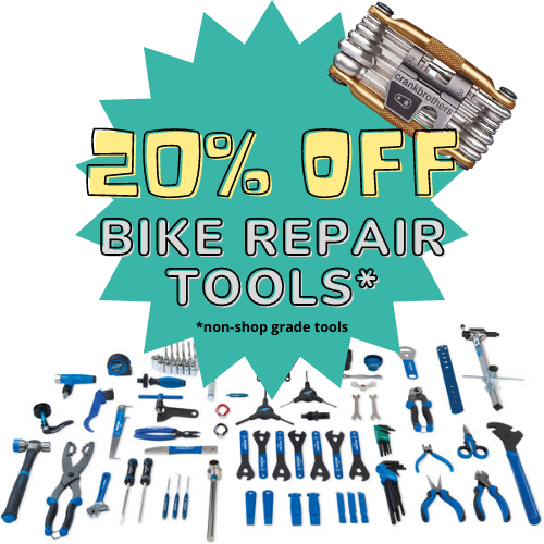 20% off bike repair tools *non-shop grade tools
