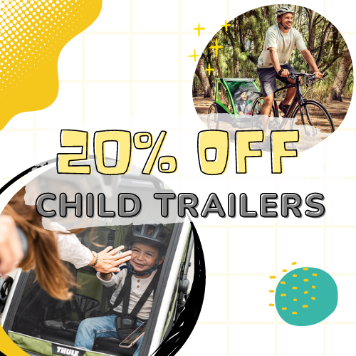 20% off child trailers
