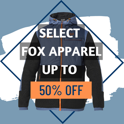 select fox apparel up to 50% off
