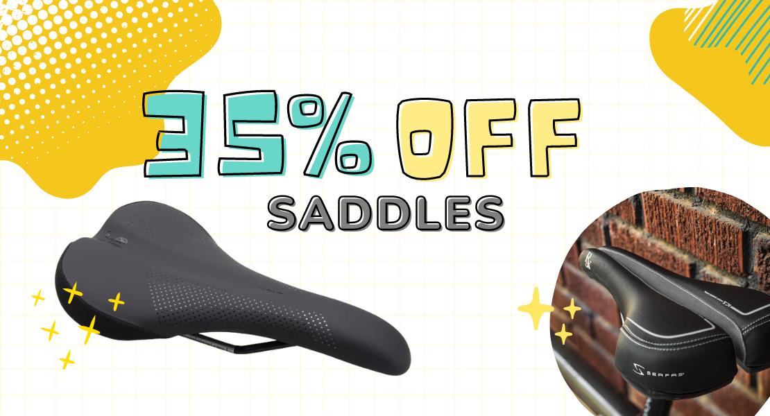35 % off saddles