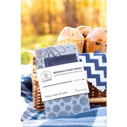 LEABEE Beeswax Food Wraps Assorted