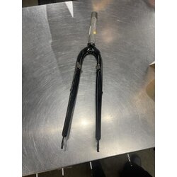  Chromo 700c threaded 1 - 1/8 rigid fork, black