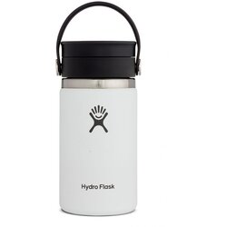 Hydro Flask 12oz Wide Mouth w/Flex Sip Lid - White