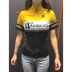 Woodcock Cycle Works Jakroo Fondo Relaxed Fit WCW Club Road Jersey Womens