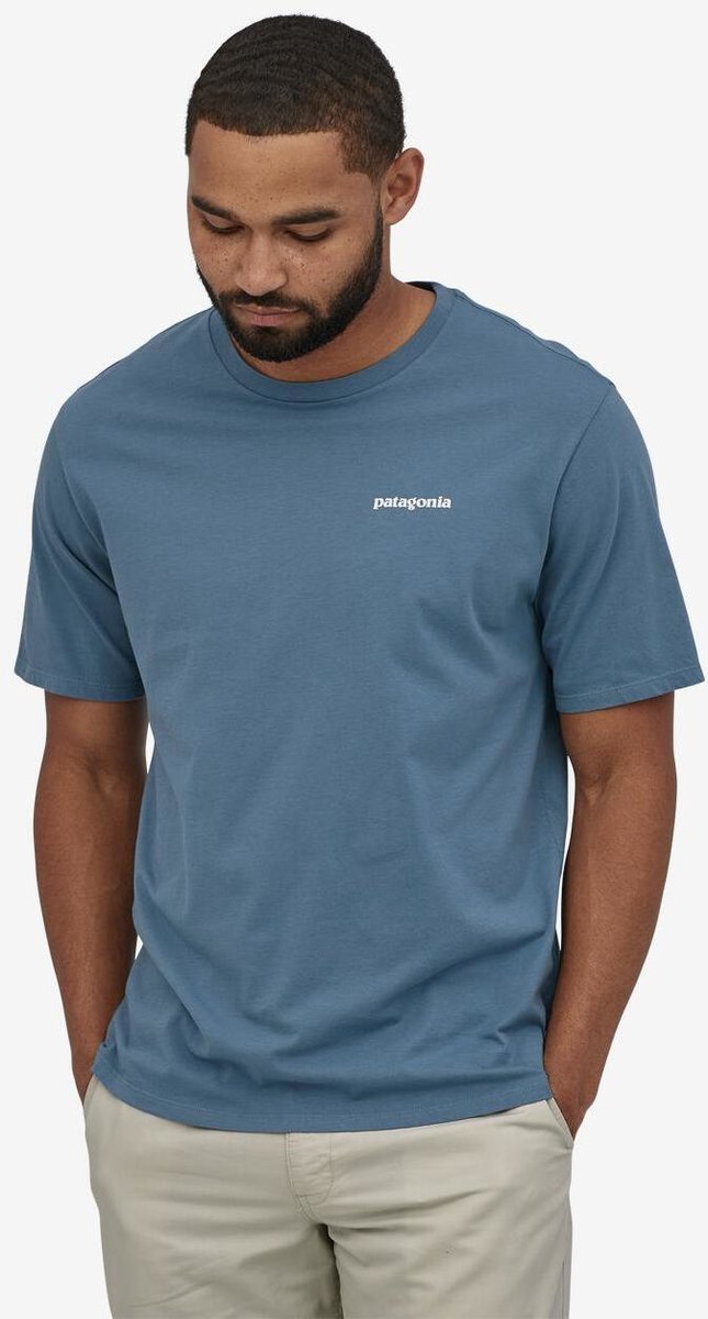 Patagonia Men's P-6 Logo Organic Cotton T-Shirt - Woodcock Cycle Works