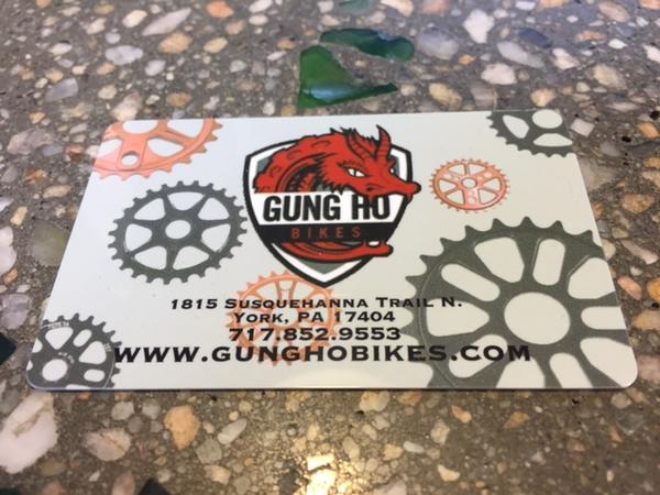 Gung Ho Gift Card