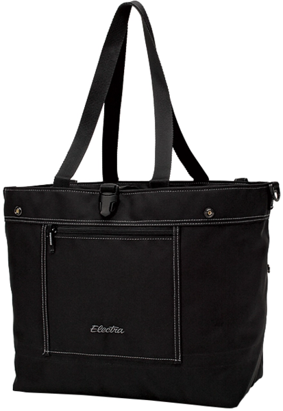 Electra Expandable Tote Bag Black