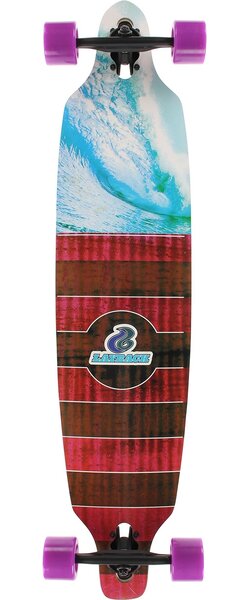 Layback Longboards Pipe Dreams Bamboo Drop Through Complete