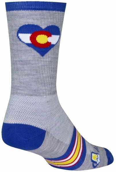 SockGuy Colorado LUV Wool Crew Socks