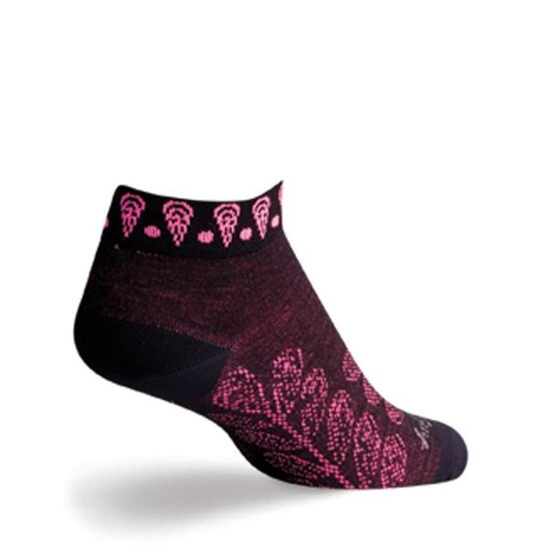 SockGuy Pink Petals Sock - Women's