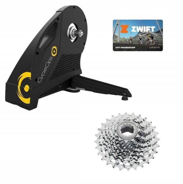 CycleOps Hammer Direct Drive Trainer with 11-Speed Cassette and 3-Month Zwift Membership