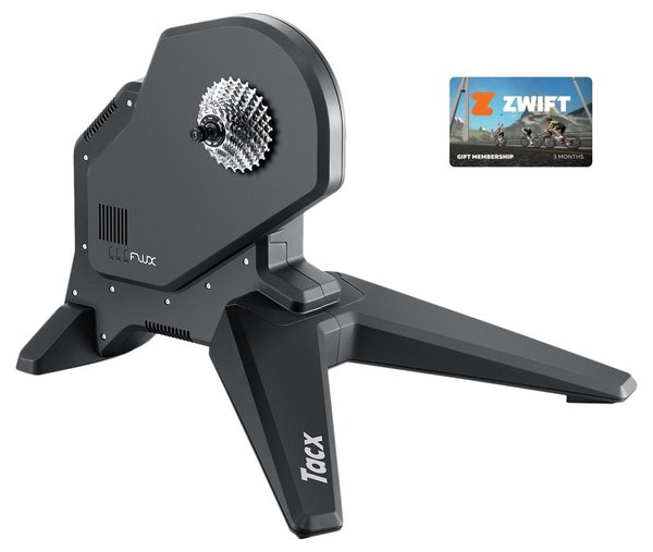 Tacx Flux Smart with 11-Speed Cassette and 3-Month Zwift Membership