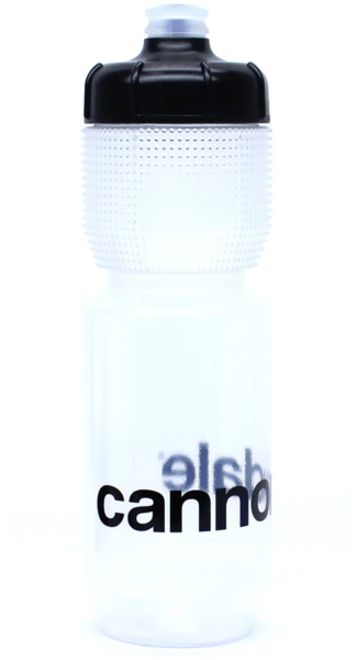 Cannondale Gripper Water Bottle Clear/Black 25oz