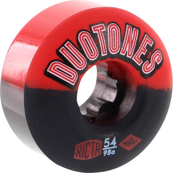 Ricta Wheels Duo Tones Red/Black Skateboard Wheels
