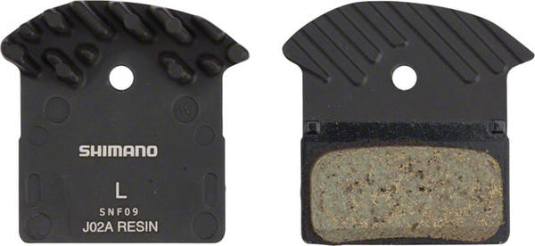 Shimano J02A Resin Disc Brake Pad and Spring with Fin