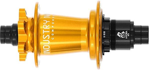 Industry Nineハブ × ゴールドアルミスポーク 26 Industry Nine Hydra Hub Classic Boost Gold - Brands Cycle and Fitness