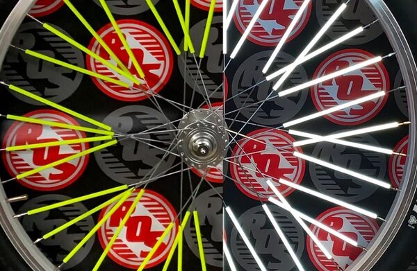 Reflets De Rayons De Vélo – 360° De Visibilité Pour Vos Roues, Montage Express !