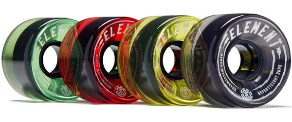 Element Skateboards Rasta Cruiser Wheels 60mm 78a