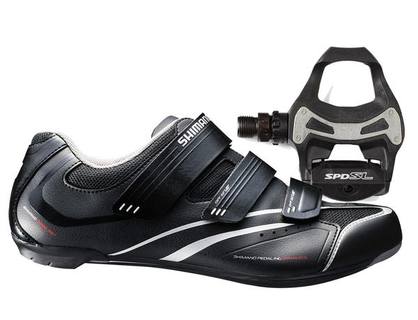 Shimano SH-R078 Shoes & PD-R550 Pedal Combo