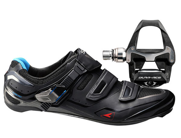 shimano shoes and pedals combo