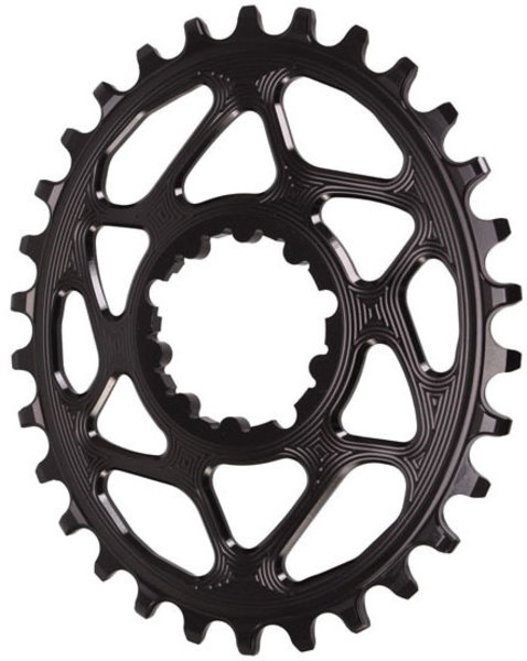 Absolute Black GXP Oval Chainring Boost 148 30T
